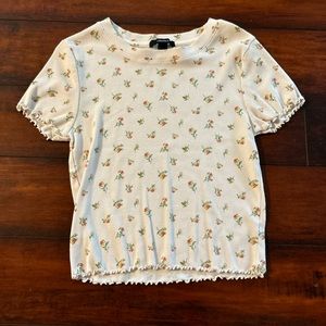 Forever 21 Floral Tshirt